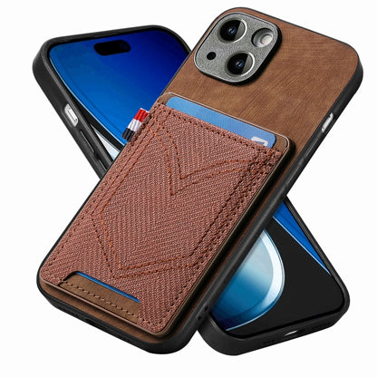 Denim Texture Leather Skin Phone Case with Card Slot