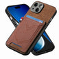 Denim Texture Leather Skin Phone Case with Card Slot