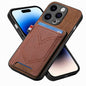 Denim Texture Leather Skin Phone Case with Card Slot