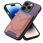 Denim Texture Leather Skin Phone Case with Card Slot
