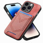 Denim Texture Leather Skin Phone Case with Card Slot