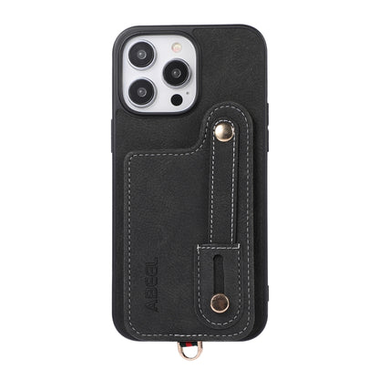 ABEEL Litchi Texture Card Bag PU Phone Case