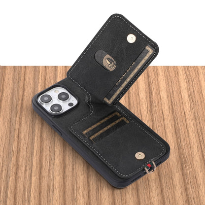 ABEEL Litchi Texture Card Bag PU Phone Case