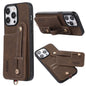 ABEEL Litchi Texture Card Bag PU Phone Case