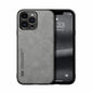 Skin Feel Magnetic Leather Back Phone Case