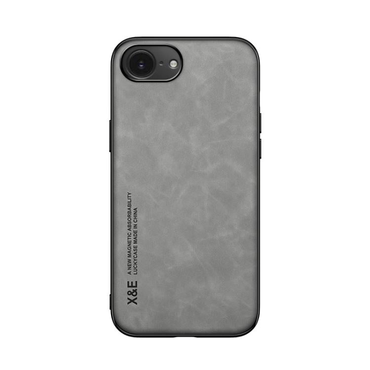 Skin Feel Magnetic Leather Back Phone Case