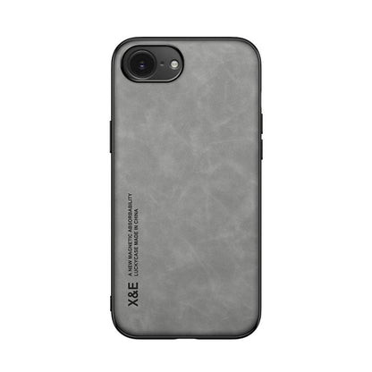 Skin Feel Magnetic Leather Back Phone Case