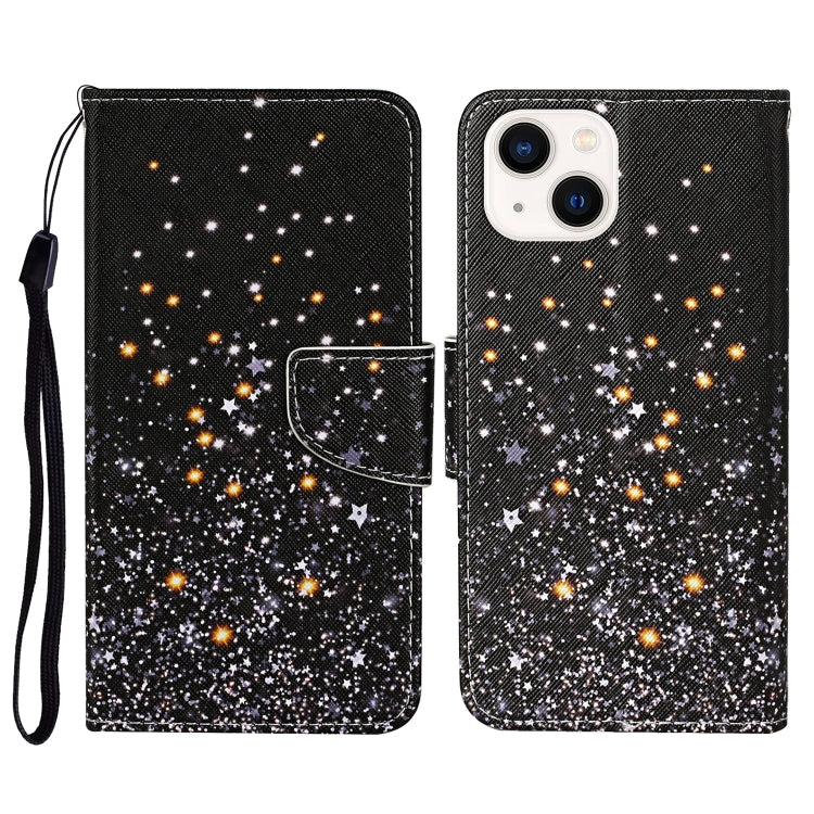 3D Colored Drawing Flip Leather Phone Case