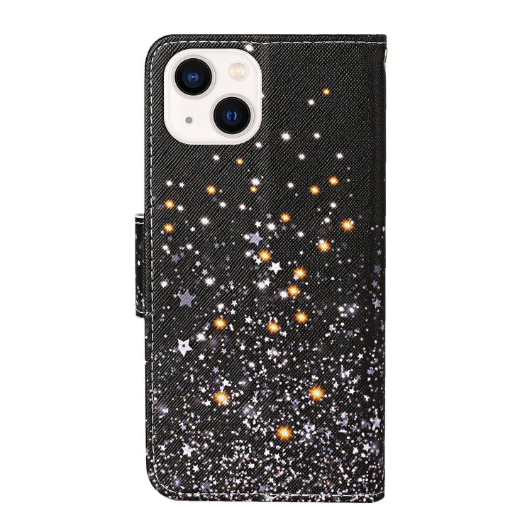 3D Colored Drawing Flip Leather Phone Case