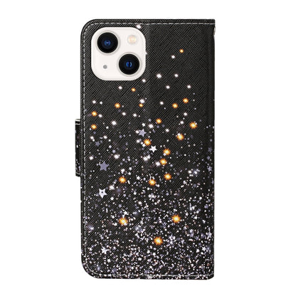 3D Colored Drawing Flip Leather Phone Case