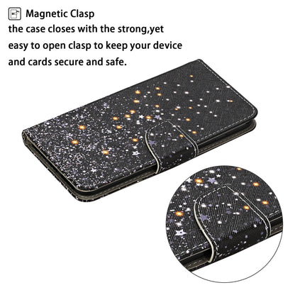 3D Colored Drawing Flip Leather Phone Case