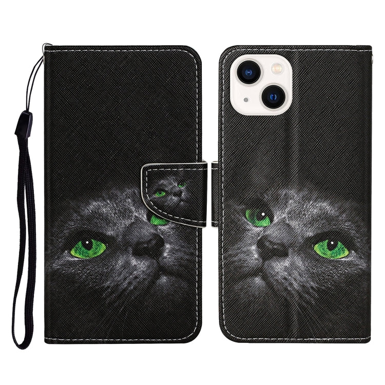 3D Colored Drawing Flip Leather Phone Case