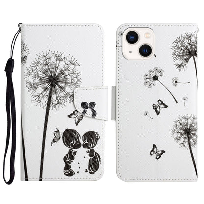 3D Colored Drawing Flip Leather Phone Case