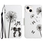 3D Colored Drawing Flip Leather Phone Case