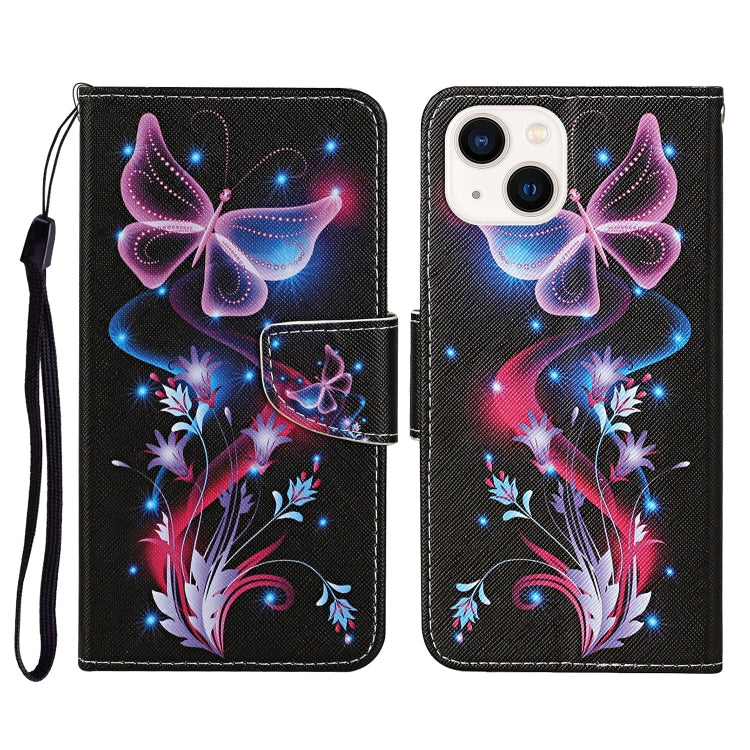 3D Colored Drawing Flip Leather Phone Case