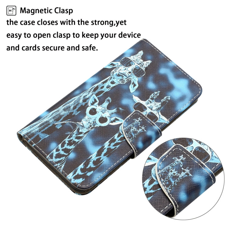 Colored Drawing Leather Phone Case