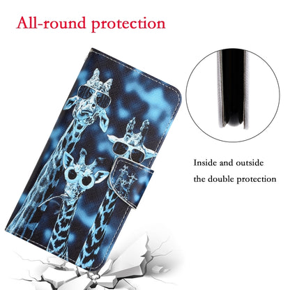 Colored Drawing Leather Phone Case