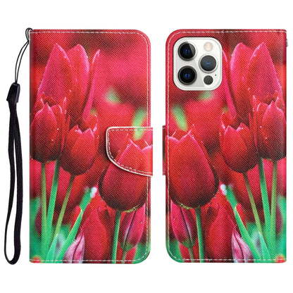 Colored Drawing Leather Phone Case