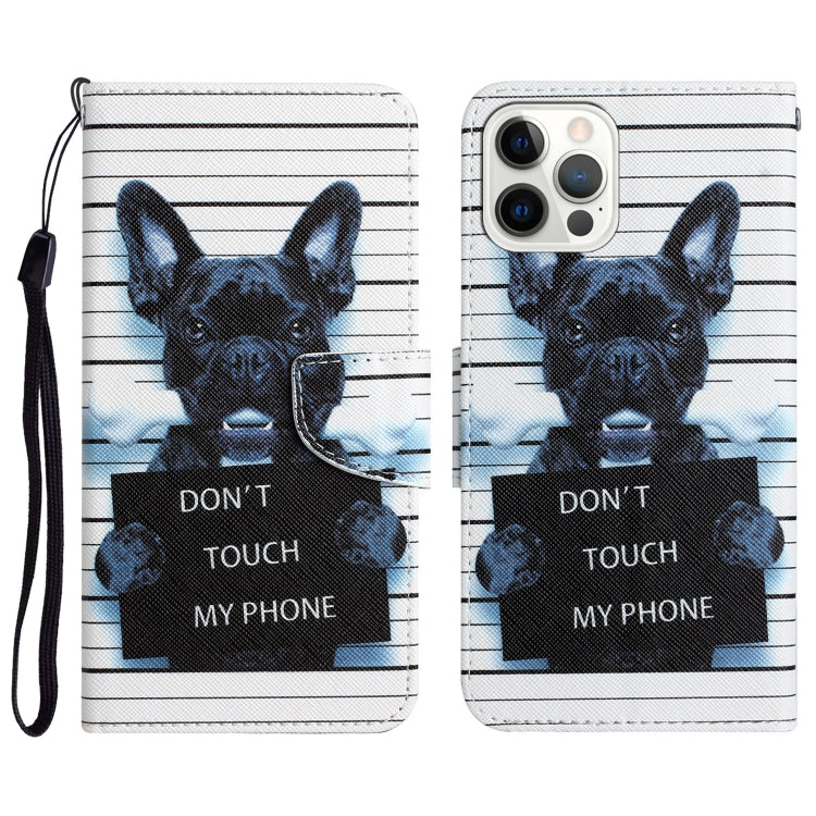 Colored Drawing Leather Phone Case