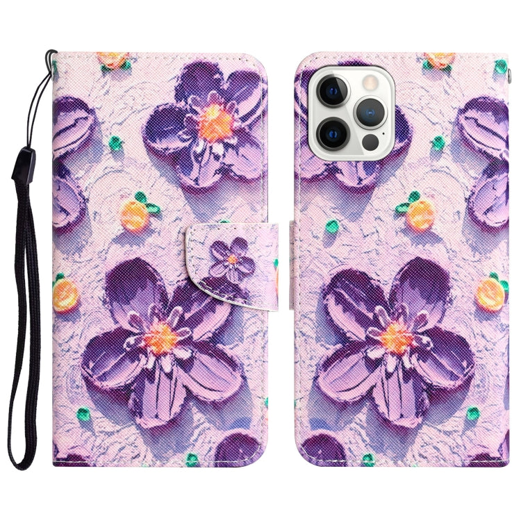 Colored Drawing Leather Phone Case