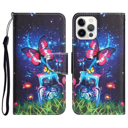 Colored Drawing Leather Phone Case