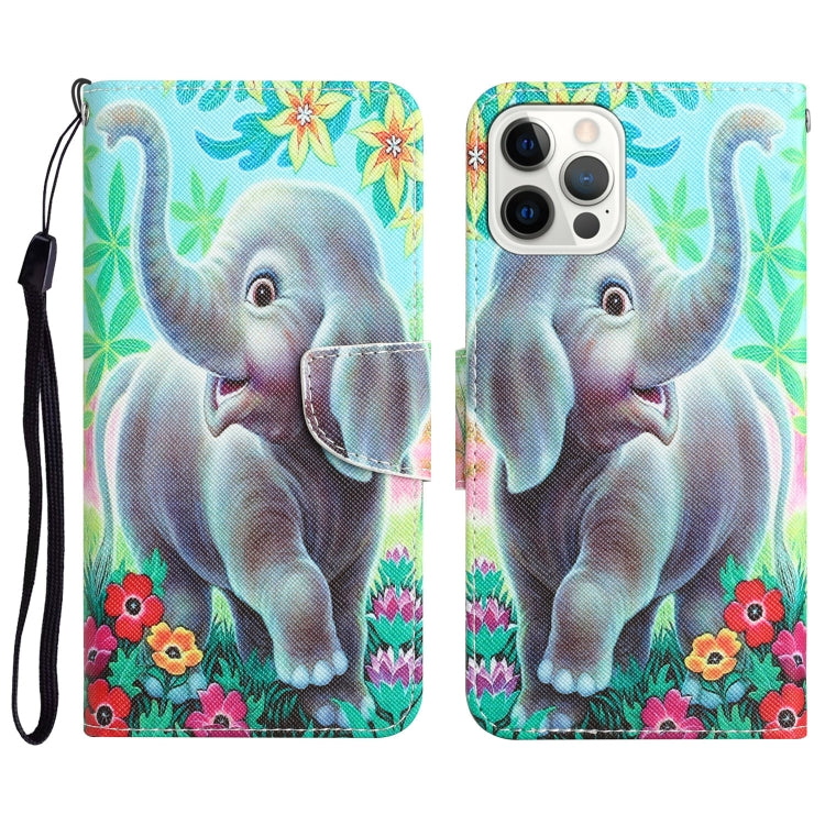 Colored Drawing Leather Phone Case