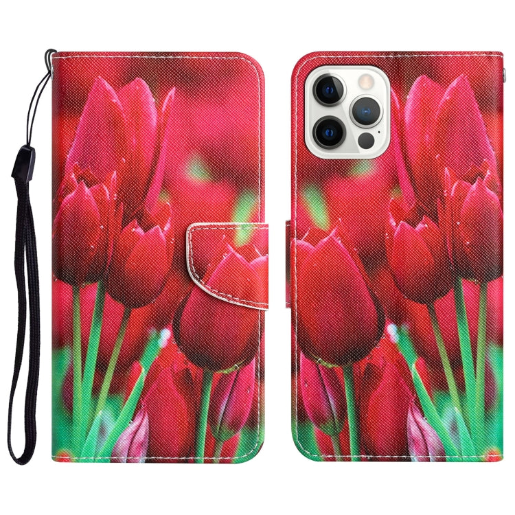 Colored Drawing Leather Phone Case