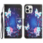 Colored Drawing Leather Phone Case