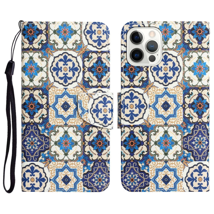 Colored Drawing Leather Phone Case