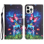 Colored Drawing Leather Phone Case