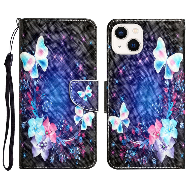 Colored Drawing Leather Phone Case