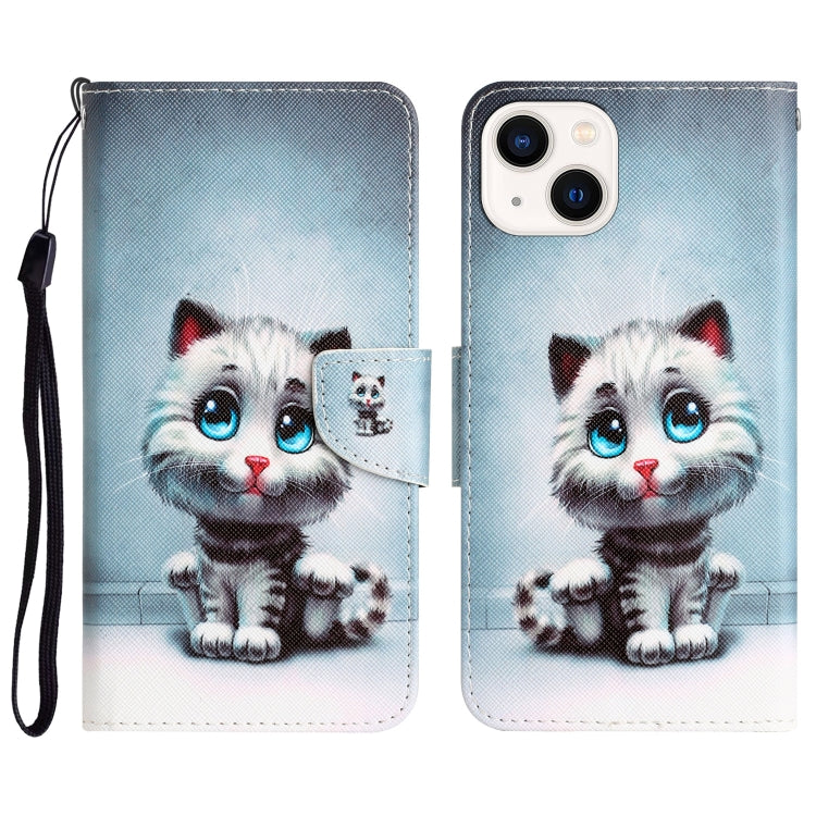 Colored Drawing Leather Phone Case