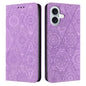 Ethnic Embossed Adsorption Leather Phone Case