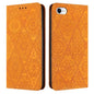 Ethnic Embossed Adsorption Leather Phone Case