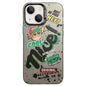 English Characters PC Phone Case