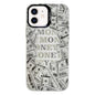 Electroplated Silver Series PC Protective Phone Case