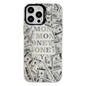 Electroplated Silver Series PC Protective Phone Case