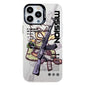 Electroplated Silver Series PC Protective Phone Case