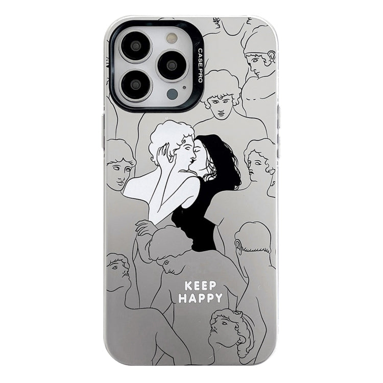 Electroplated Silver Series PC Protective Phone Case
