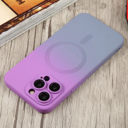 Liquid TPU Silicone Gradient MagSafe Phone Case