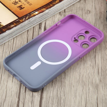 Liquid TPU Silicone Gradient MagSafe Phone Case