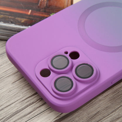 Liquid TPU Silicone Gradient MagSafe Phone Case
