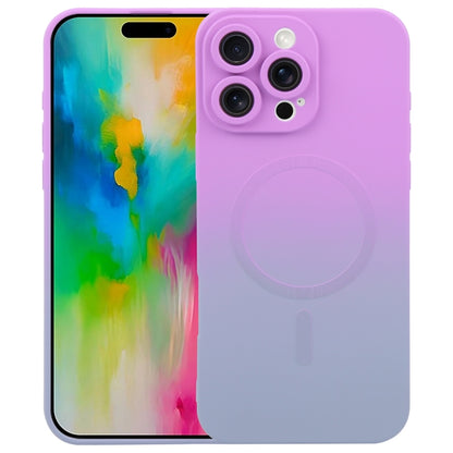 Liquid TPU Silicone Gradient MagSafe Phone Case