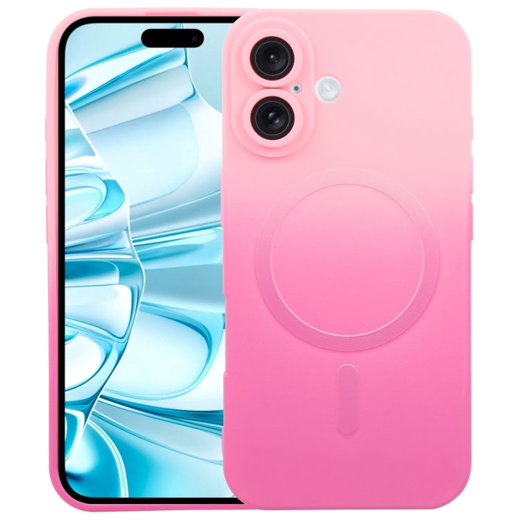 Liquid TPU Silicone Gradient MagSafe Phone Case