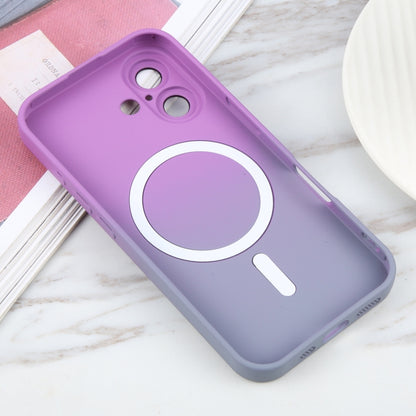 Liquid TPU Silicone Gradient MagSafe Phone Case