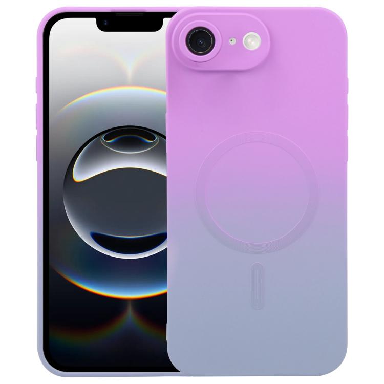 Liquid TPU Silicone Gradient MagSafe Phone Case