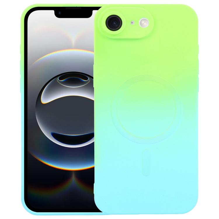 Liquid TPU Silicone Gradient MagSafe Phone Case