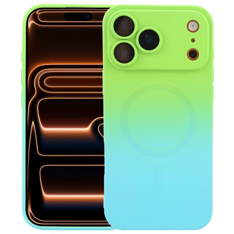 Liquid TPU Silicone Gradient MagSafe Phone Case