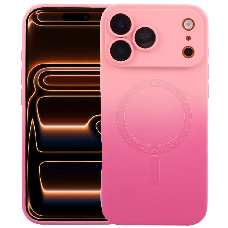 Liquid TPU Silicone Gradient MagSafe Phone Case
