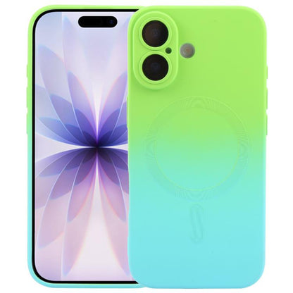 Liquid TPU Silicone Gradient MagSafe Phone Case